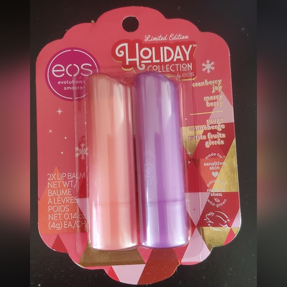 eos Other - 🌻Host Pick🌻Holiday Collection Lip Balm set